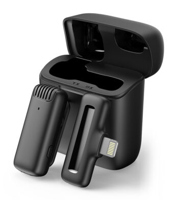 APEXEL ασύρματο μικρόφωνο APL-MIC013 με θήκη φόρτισης