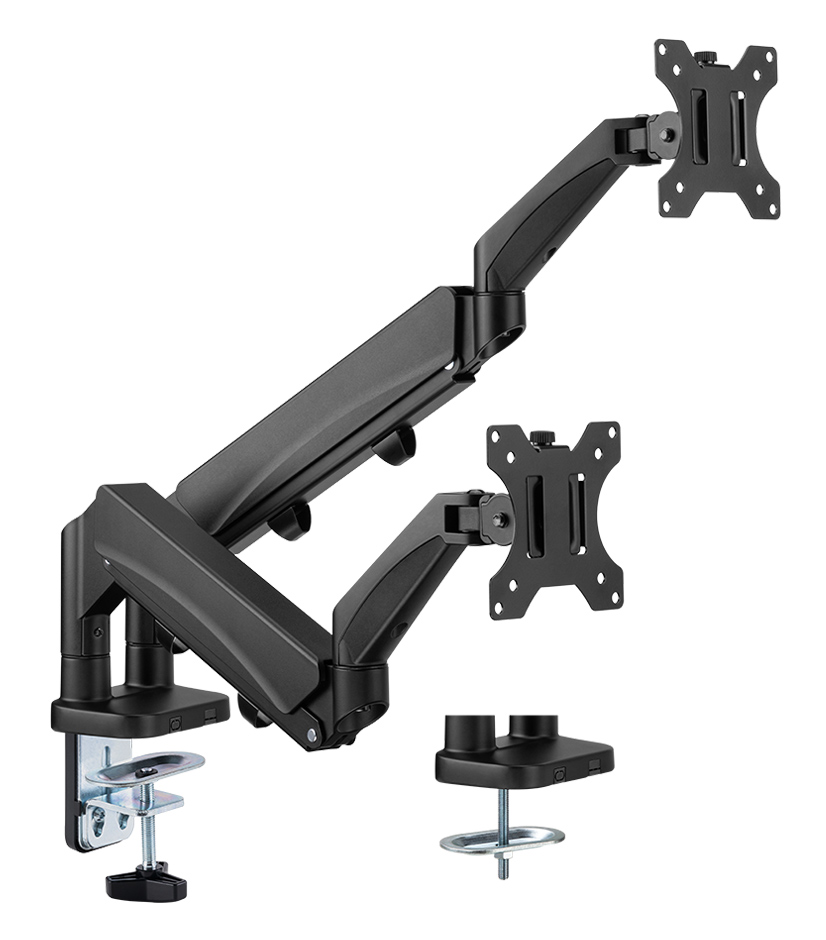 BRATECK βάση γραφείου για 2x οθόνες LDT56-C024