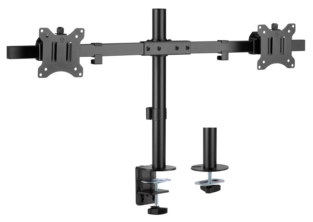 BRATECK βάση γραφείου για 2x οθόνες LDT57-C02
