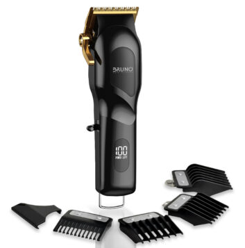 BRUNO BRN-0222 Επαγγελματική Κουρευτική μηχανή επαναφορτιζόμενη με βάση