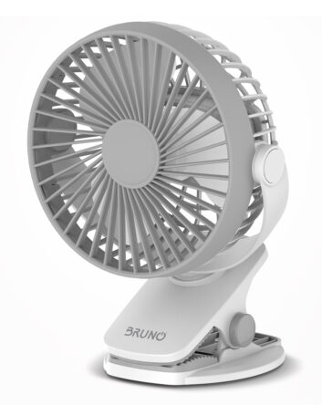 BRUNO BRN-0230 Ανεμιστήρας με κλίπ επαναφορτιζόμενος