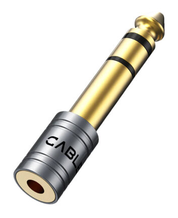 CABLETIME αντάπτορας ήχου 6.3mm σε 3.5mm CT-6M3F-AG