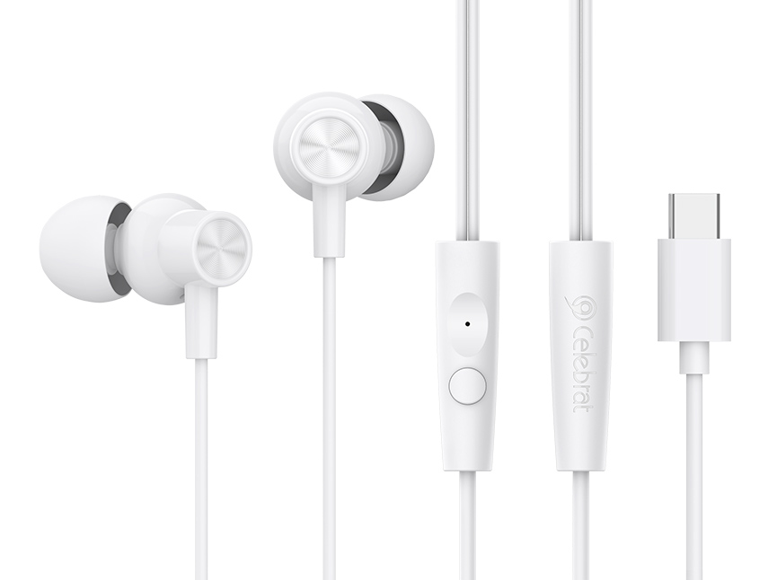 CELEBRAT earphones με μικρόφωνο G38