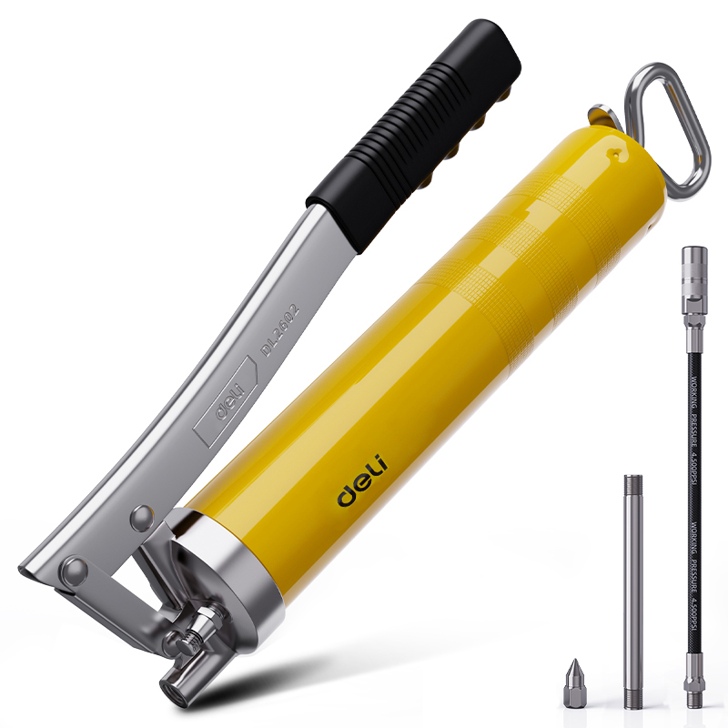 DELI γρασαδόρος χειρός DL2602 με εύκαμπτο σωλήνα