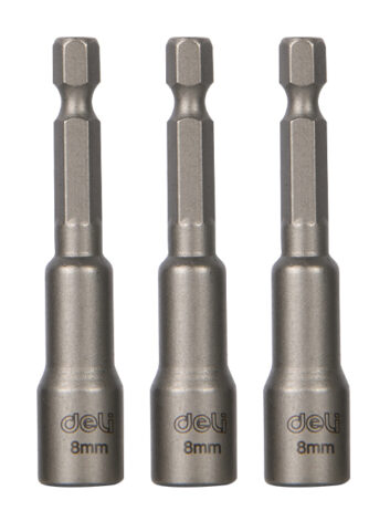 DELI σετ καρυδάκια DL4808T για δραπανοκατσάβιδο