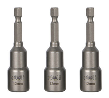 DELI σετ καρυδάκια DL4812T για δραπανοκατσάβιδο