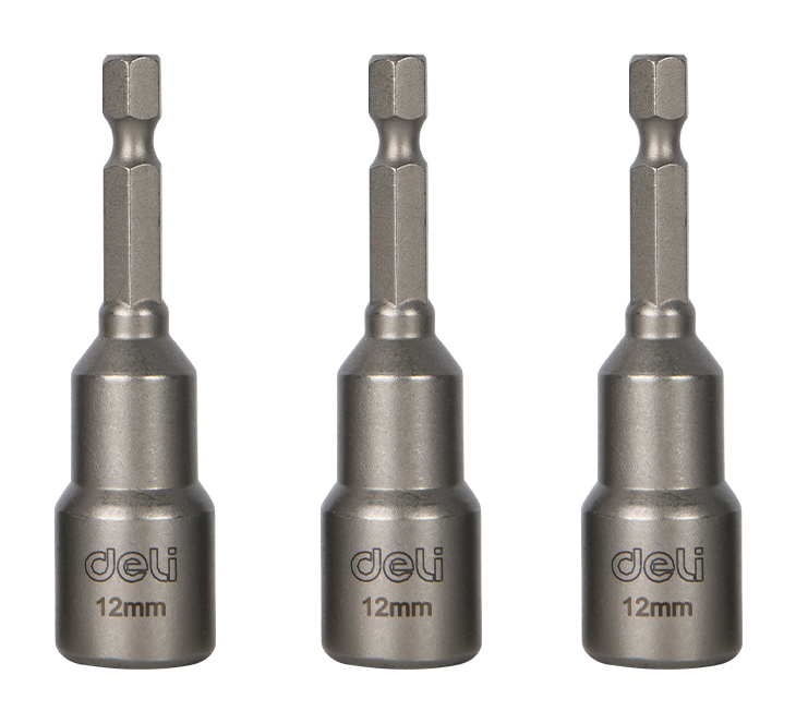 DELI σετ καρυδάκια DL4812T για δραπανοκατσάβιδο