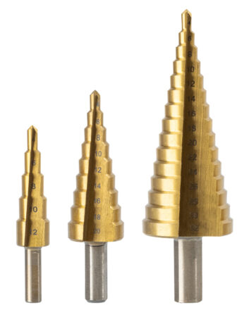 DELI σετ κωνικά τρυπάνια DH-JTZ0003-ED1 για μέταλλο