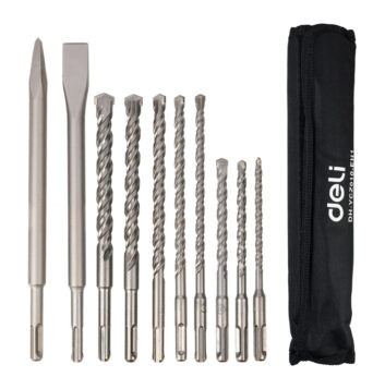 DELI σετ τρυπάνια/καλέμι/βελόνι DH-YCZ010-EH1 για τοίχο