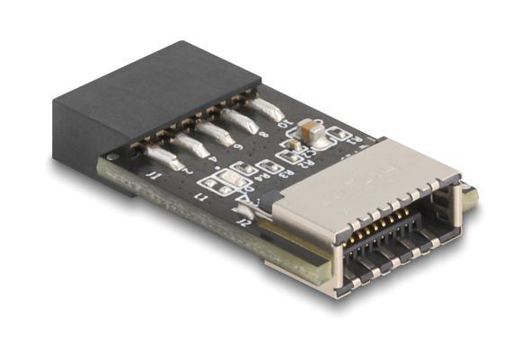 DELOCK αντάπτορας USB 2.0 Pin σε USB Type-E Key A 67175 - Image 2