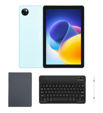 DOOGEE tablet T10W με πληκτρολόγιο/στυλό αφής/θήκη