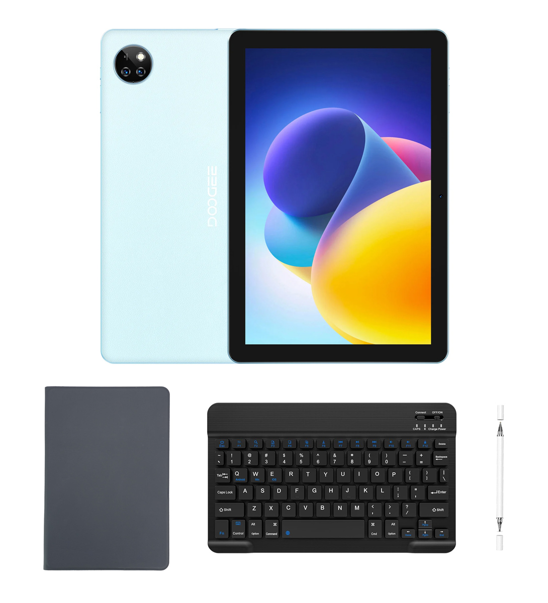 DOOGEE tablet T10W με πληκτρολόγιο/στυλό αφής/θήκη