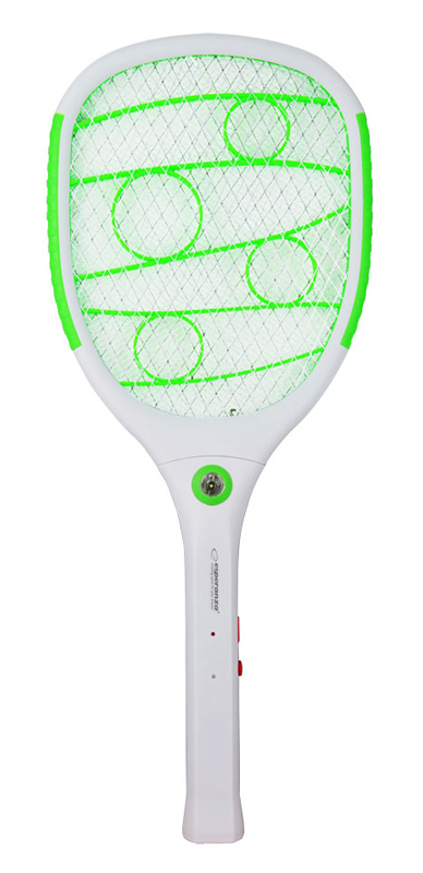 ESPERANZA ηλεκτρική ρακέτα εντόμων EHQ010G με LED φακό