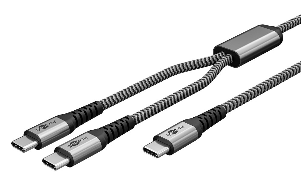 GOOBAY καλώδιο USB-C σε 2x USB-C 75739