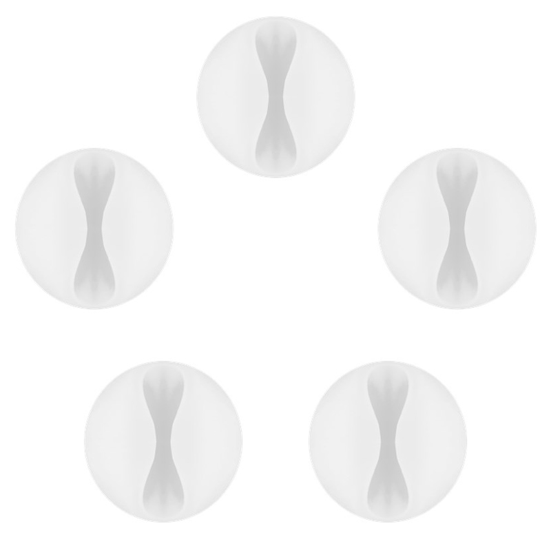 GOOBAY οργανωτές καλωδίων σιλικόνης 95183