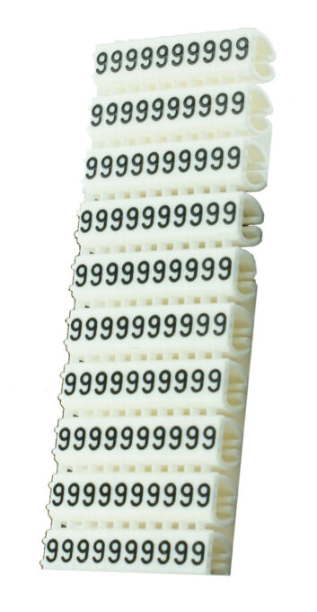 POWERTECH Clip αρίθμησης καλωδίου Νο 9