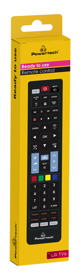 POWERTECH Τηλεχειριστήριο PT-830 για τηλεοράσεις LG - Image 2