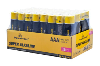 POWERTECH αλκαλικές μπαταρίες Super Alkaline PT-1402