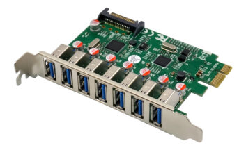 POWERTECH κάρτα επέκτασης PCIe σε 7x USB ST69