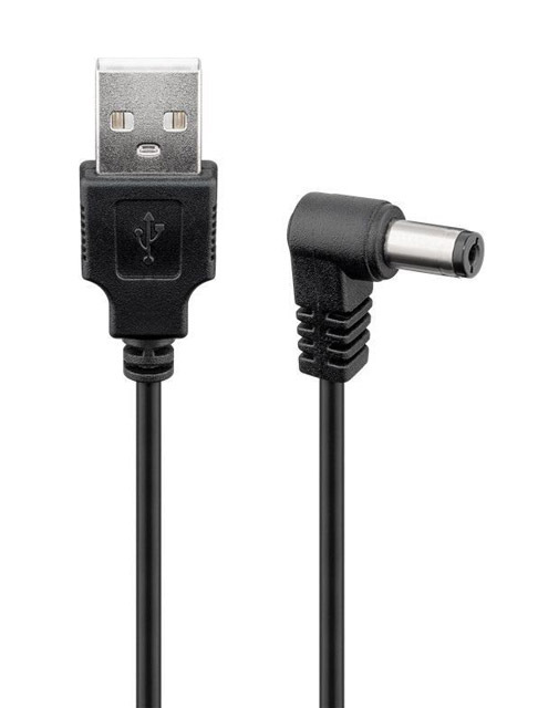 POWERTECH καλώδιο USB σε DC 5.5x2.1mm CAB-U120