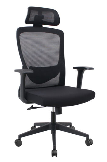 POWERTECH καρέκλα γραφείου PT-1390 με μπράτσα και ανάκλιση