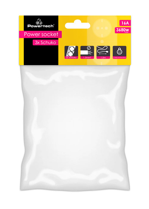 3x schuko