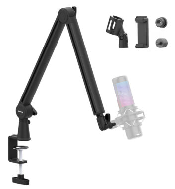 PRIZMORA βάση γραφείου για μικρόφωνο/smartphone AS26 με βραχίονα 2 σημείων