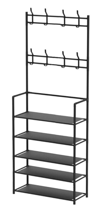 Παπουτσοθήκη HUH-0126 με 5 ράφια & κρεμάστρα